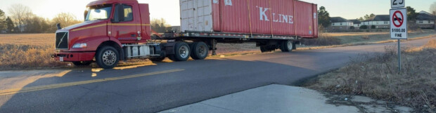 Can a 40’ Shipping Container Fit on Your Property?